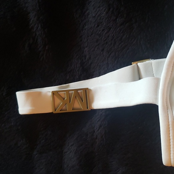 NWT Michael Kors White One Piece Swimsuit Size 10 - Picture 6 of 9